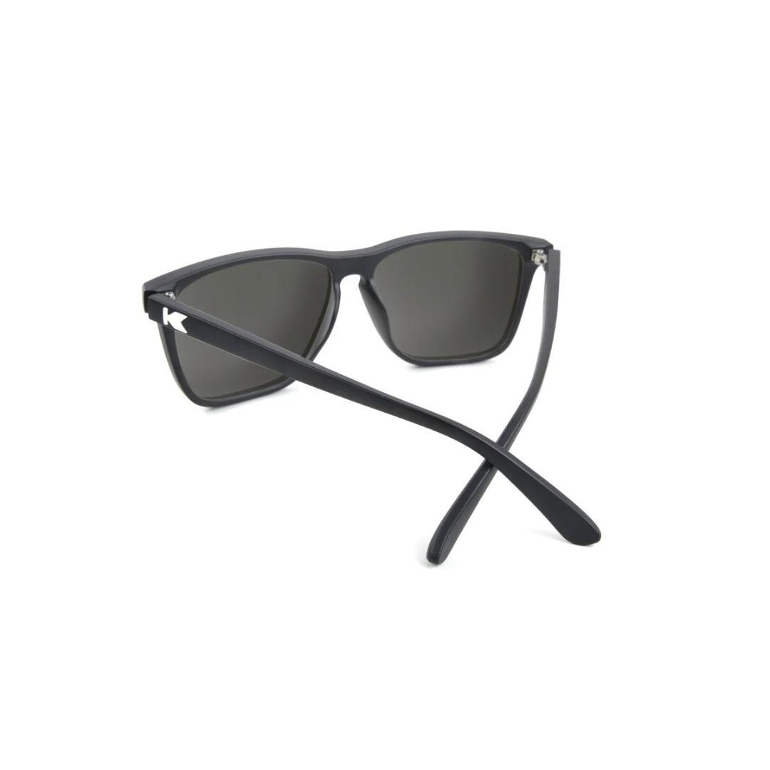 Knockaround Matte Black/Moonshine Fast Lanes Sunglasses